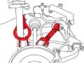Picture of SPC Performance 89-94 Nissan 240SX-90-96 300ZX Rear Adjustable Control Arms