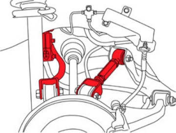 Picture of SPC Performance 95-98 Nissan 240SX Rear Passenger Side Adjustable Control Arm