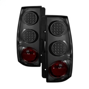 Picture of xTune Chevy Suburban-GMC Yukon-Yukon Denali 07-14 LED Tail Lights Smoked ALT-JH-CSUB07-LED-SM