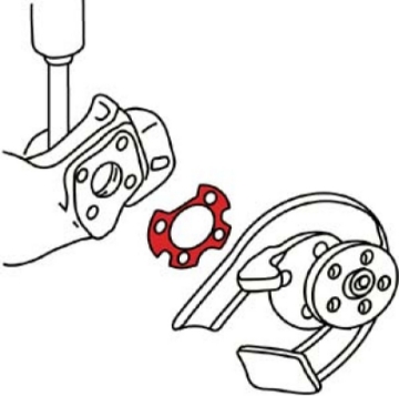 Picture of SPC Performance 99-05 VW Golf-Jetta-00-06 Audi TT Nylon Negative Camber Shim 1-0deg