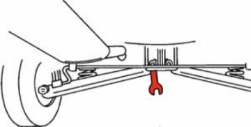 Picture of SPC Performance REAR TOE WRENCH