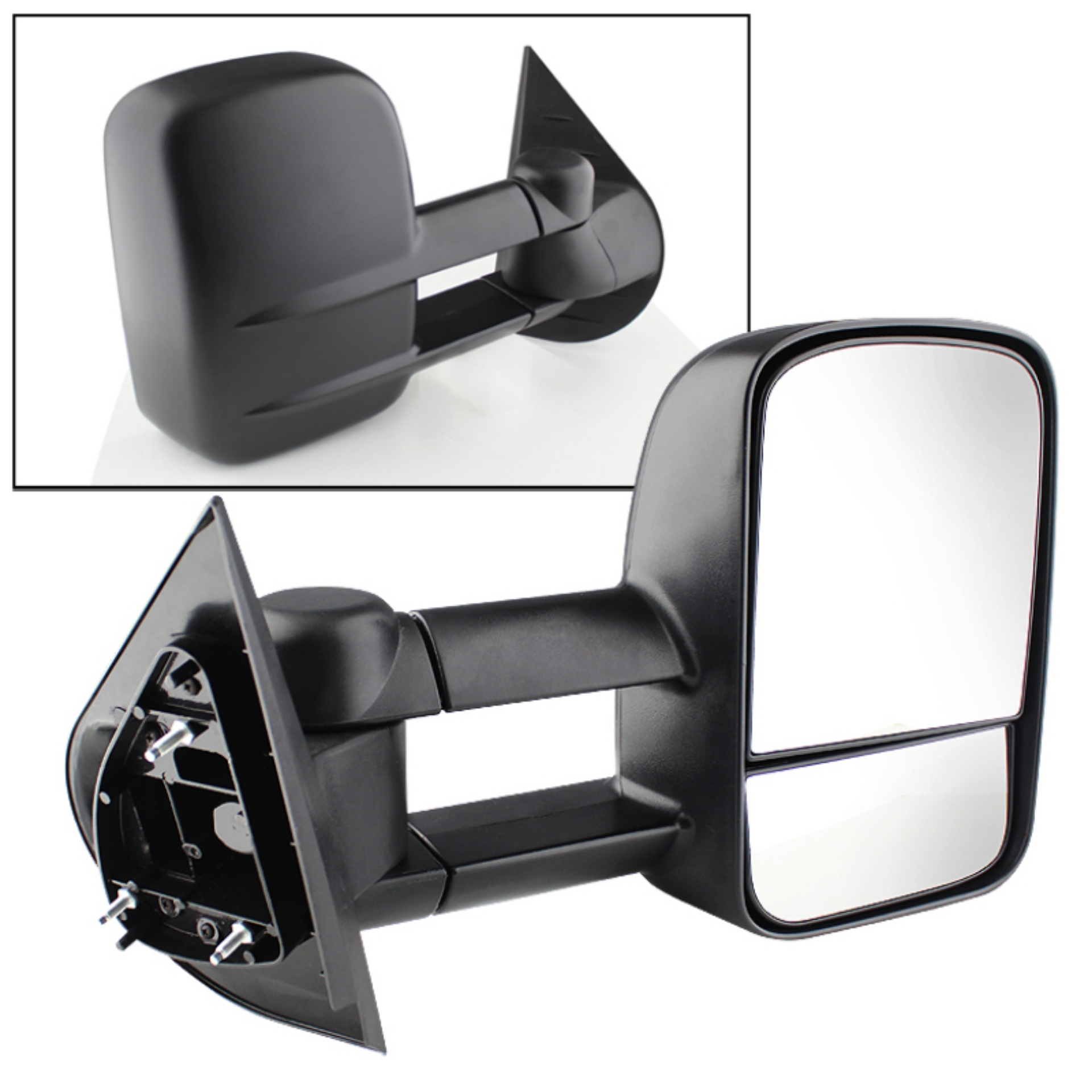 Picture of xTune Chevy Silverado 07-12 Manual Extendable Power Heated Adjust Mirror Right MIR-CSIL07-PW-R