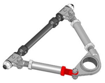 Picture of SPC Performance Upper Control Arm Pivot Plate Stud w-Nut
