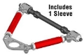 Picture of SPC Performance 4in- Aluminum Control Arm Adjusting Sleeve 3-4in- NPT Threads