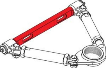Picture of SPC Performance CROSS SHAFT: ALUM 6 in- CNTR