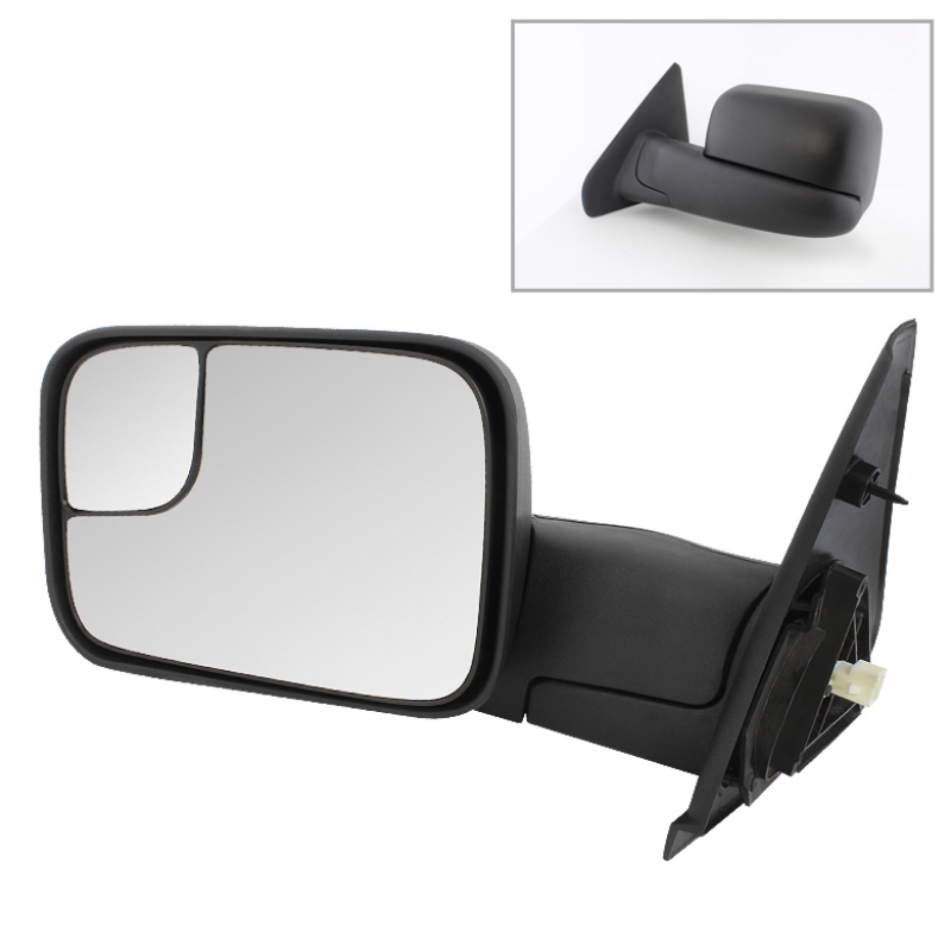 Picture of xTune Dodge Ram 02-09 Manual Extendable Power Heated Adjust Mirror Left MIR-DRAM02-PW-L