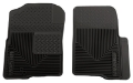 Picture of Husky Liners 04-09 Ford F-150 Custom Fit Heavy Duty Black Front Floor Mats