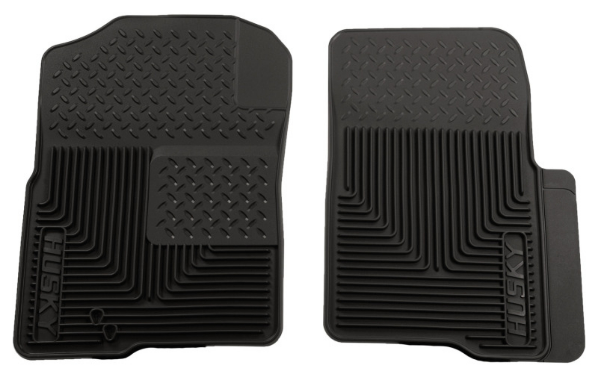 Picture of Husky Liners 04-09 Ford F-150 Custom Fit Heavy Duty Black Front Floor Mats