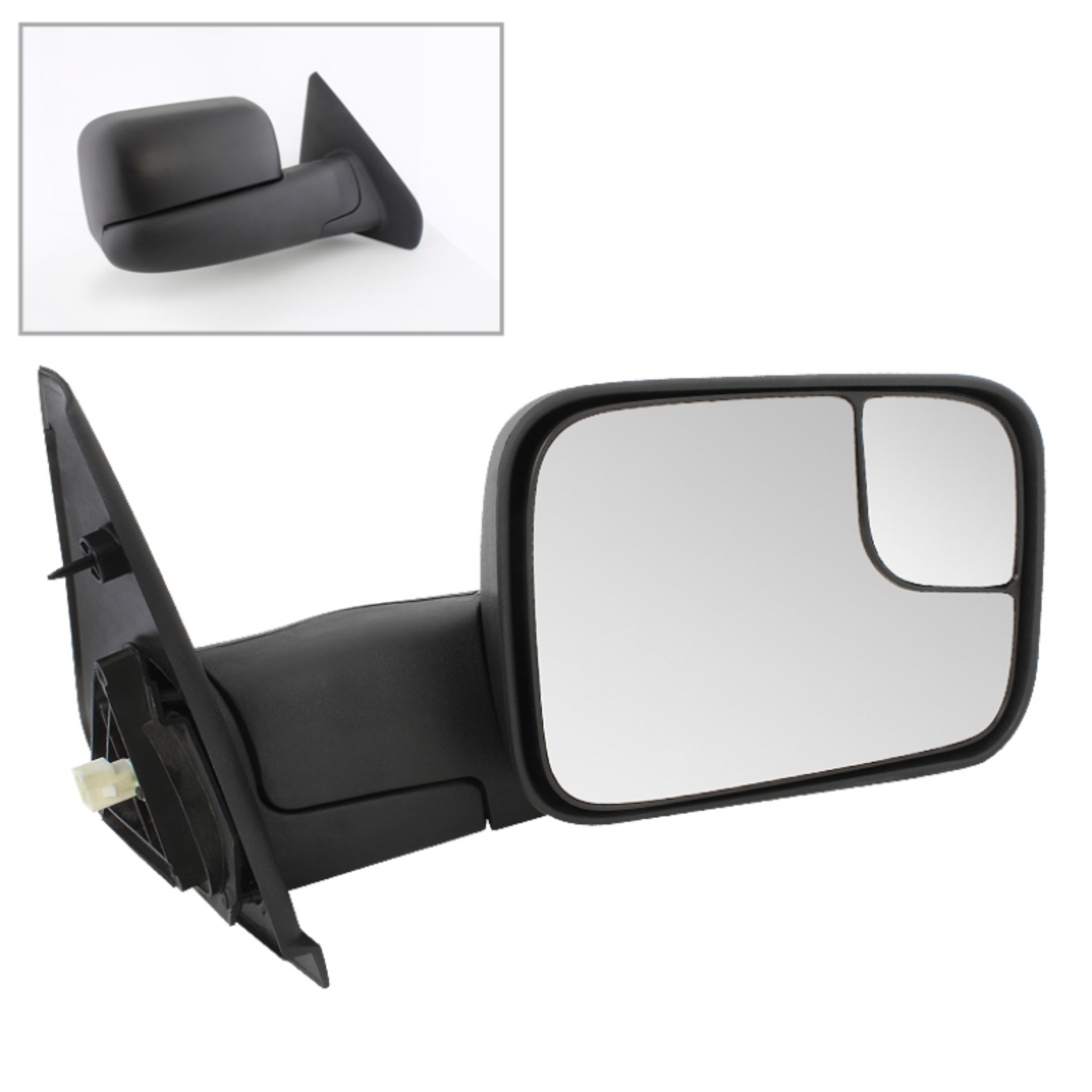 Picture of xTune Dodge Ram 02-09 Manual Extendable Power Heated Adjust Mirror Right MIR-DRAM02-PW-R