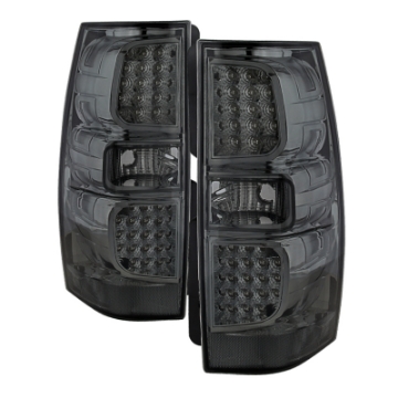 Picture of xTune Chevy Suburban-GMC Yukon-Yukon Denali 07-14 LED Tail Lights Smoked ALT-JH-CSUB07-LED-G2-SM