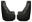 Picture of Husky Liners 07-12 GMC Yukon-Cadillac Escalade-09-12 Chevy Tahoe LTZ Custom-Molded Rear Mud Guards