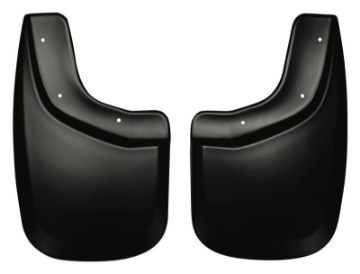 Picture of Husky Liners 04-12 Chevy Colorado-GMC Canyon Custom-Molded Rear Mud Guards w-Large Fender Flares