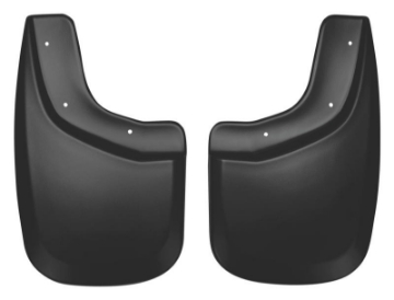 Picture of Husky Liners 04-12 Chevy Colorado-GMC Canyon Custom-Molded Rear Mud Guards w-Large Fender Flares