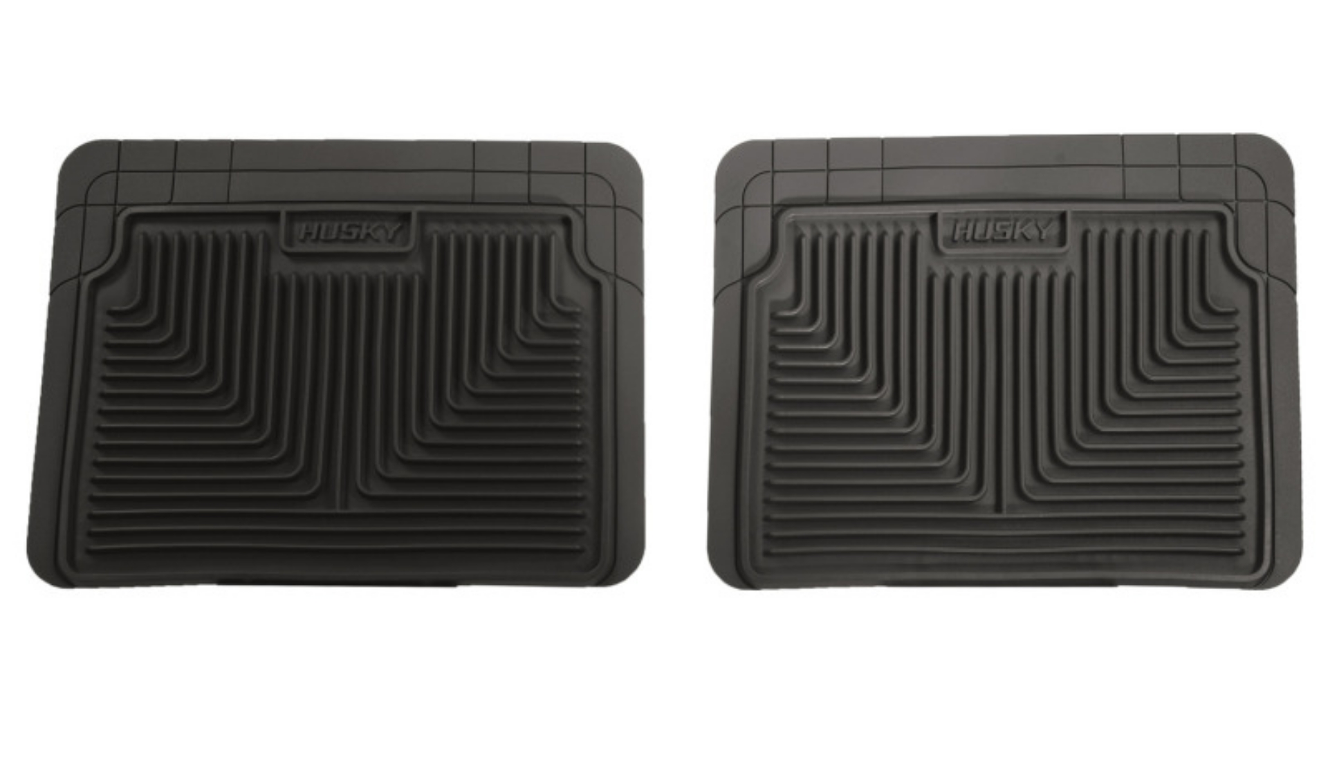Picture of Husky Liners 12-13 Dodge Ram-88-09 Toyota 4Runner Heavy Duty Black 2nd Row Floor Mats