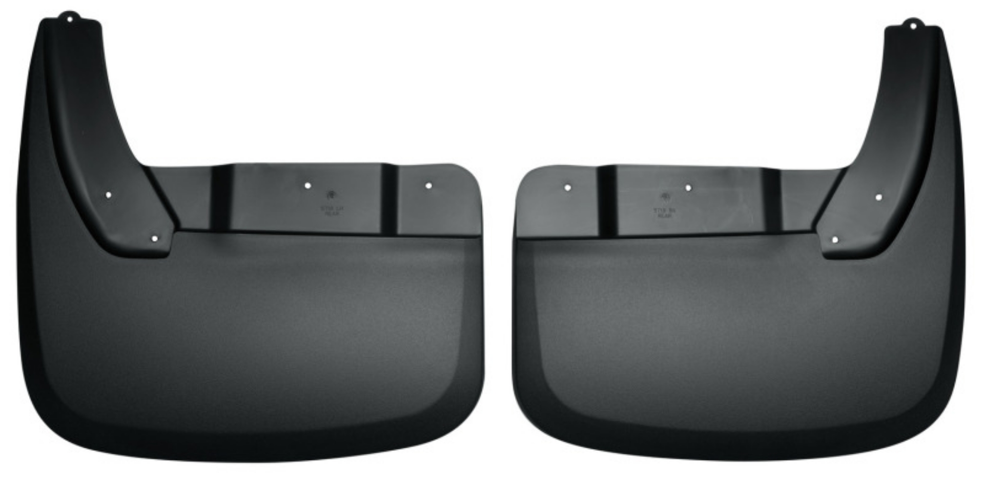 Picture of Husky Liners 10-12 Dodge Ram 3500 Dually Custom-Molded Rear Mud Guards
