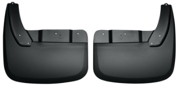 Picture of Husky Liners 10-12 Dodge Ram 3500 Dually Custom-Molded Rear Mud Guards