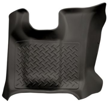 Picture of Husky Liners 11-12 Ford F-250-F-450 SD Super-Crew Cab Classic Style Center Hump Black Floor Liner