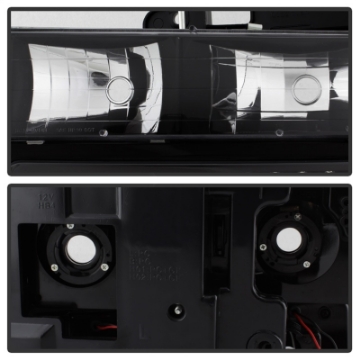 Picture of xTune 92-94 Blazer Full Size Corner-LED Bumper Headlights Black HD-JH-CCK88-LED-AM-BK-SET