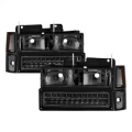Picture of xTune 92-94 Blazer Full Size Corner-LED Bumper Headlights Smoke HD-JH-CCK88-LED-AM-SM-SET