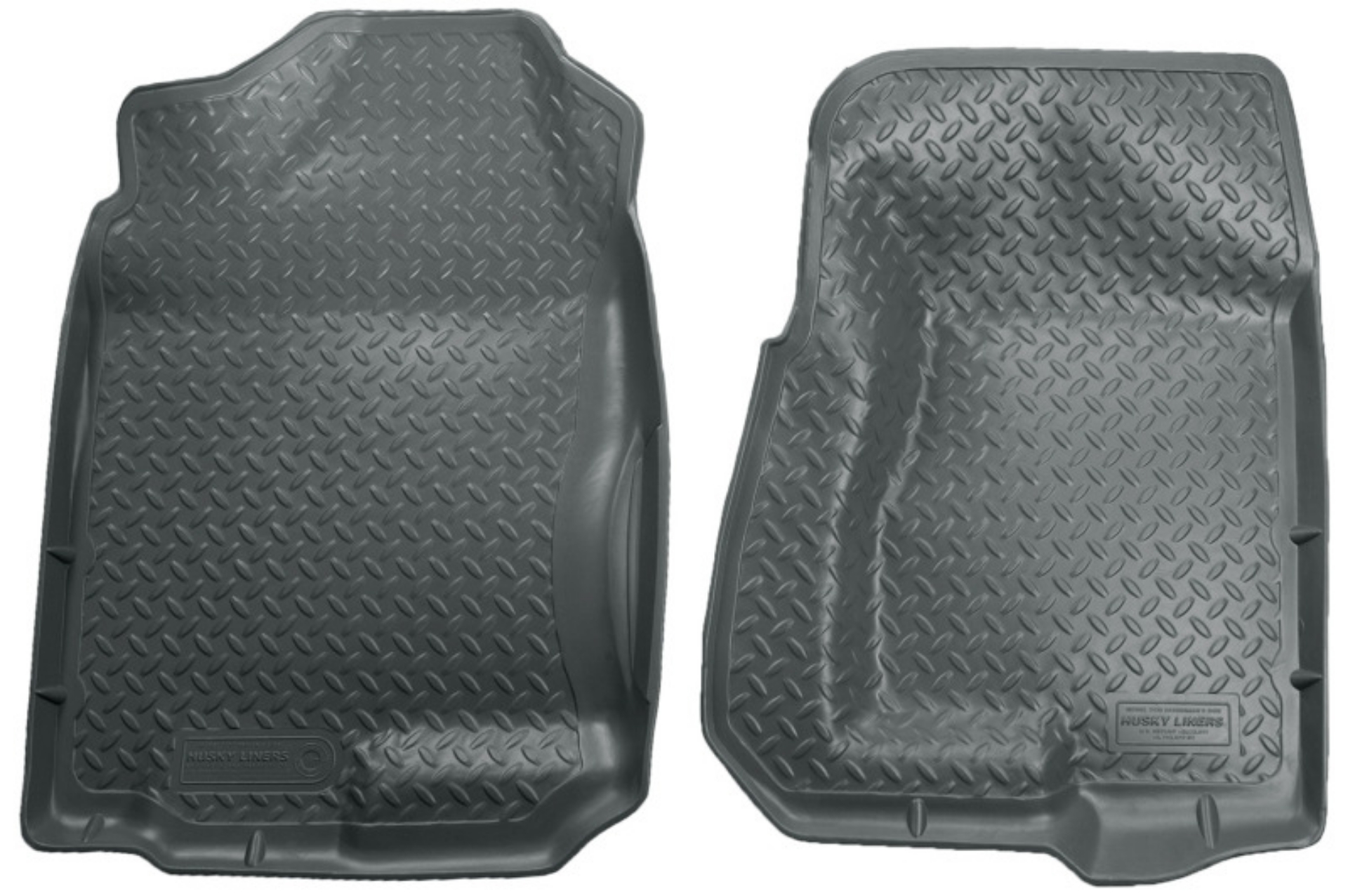 Picture of Husky Liners 99-06 GM Suburban-Yukon-Full Size Truck-Hummer-Escalade Classic Style Gray Floor Liner
