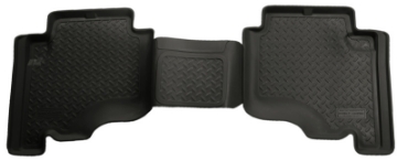 Picture of Husky Liners 05-10 Jeep Grand Cherokee-2006 Commander Classic Style 2nd Row Black Floor Liners