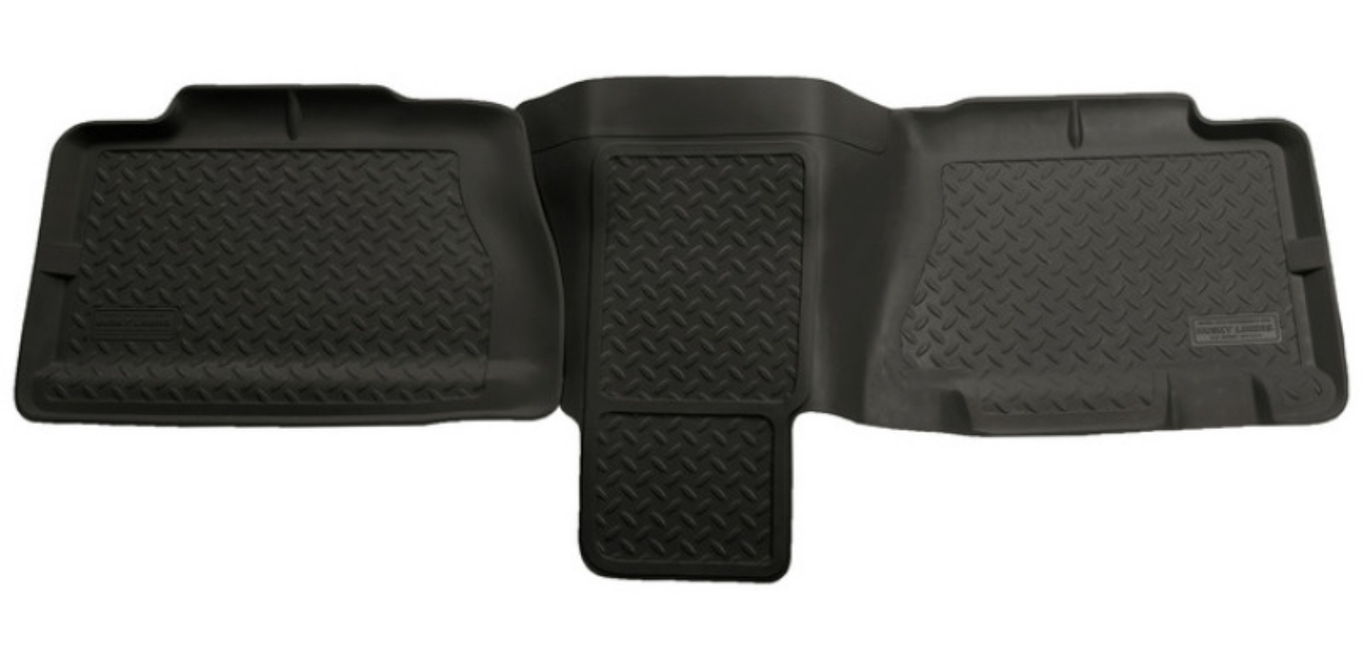Picture of Husky Liners 01-06 Chevy Suburban-Yukon XL-Denali XL Classic Style 2nd Row Black Floor Liners