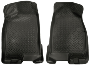 Picture of Husky Liners 04-12 Chevy Colorado-GMC Canyon Crew Cab Classic Style Black Floor Liners