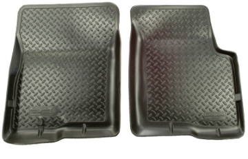 Picture of Husky Liners 01-04 Toyota Tacoma Double Cab Classic Style Black Floor Liners