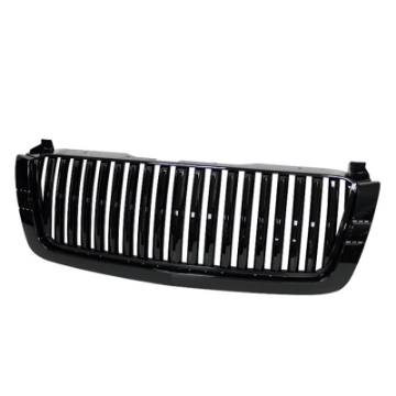 Picture of Xtune Chevy Silverado 03-06 Center Only Front Grille Black GRI-SP-CS03-CT-BK
