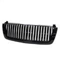 Picture of Xtune Chevy Silverado 03-06 Center Only Front Grille Black GRI-SP-CS03-CT-BK