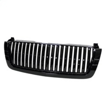 Picture of Xtune Chevy Silverado 03-06 Center Only Front Grille Black GRI-SP-CS03-CT-BK