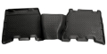 Picture of Husky Liners 99-04 Jeep Grand Cherokee 4DR Classic Style 2nd Row Black Floor Liners