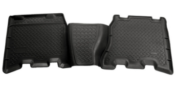 Picture of Husky Liners 99-04 Jeep Grand Cherokee 4DR Classic Style 2nd Row Black Floor Liners