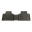 Picture of Husky Liners 00-04 Dodge Dakota Quad Cab Classic Style 2nd Row Black Floor Liners 4 Regular Doors