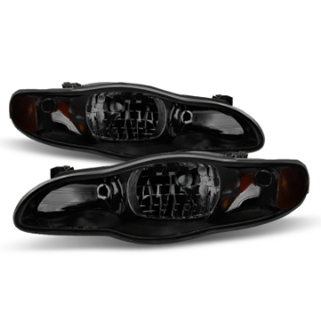 Picture of xTune Chevy Monte Carlo 00-05 OEM Style Headlights Black Smoked HD-JH-CMC00-AM-BSM