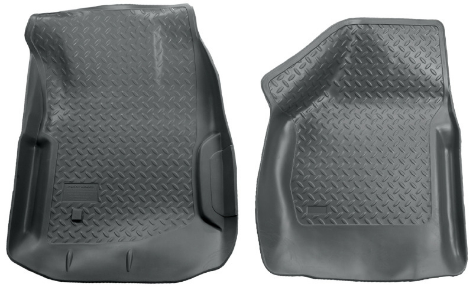 Picture of Husky Liners 00-07 Ford F Series SuperDuty Reg--Super-Super Crew Cab Classic Style Gray Floor Liners
