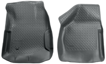 Picture of Husky Liners 00-07 Ford F Series SuperDuty Reg--Super-Super Crew Cab Classic Style Gray Floor Liners