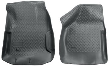 Picture of Husky Liners 00-07 Ford F Series SuperDuty Reg--Super-Super Crew Cab Classic Style Gray Floor Liners