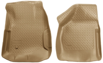 Picture of Husky Liners 00-07 Ford F Series SuperDuty Reg--Super-Super Crew Cab Classic Style Tan Floor Liners