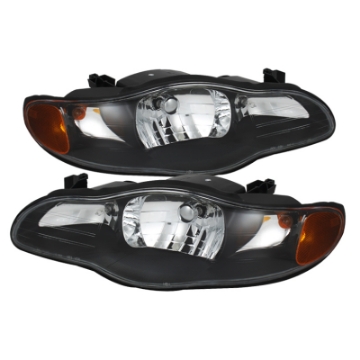 Picture of xTune Chevy Monte Carlo 00-05 Crystal Headlights Black HD-JH-CMC00-AM-BK