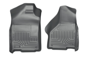 Picture of Husky Liners 03-12 Dodge Ram 1500-2500-3500 Series Regular-Quad Cab WeatherBeater Gray Floor Liners