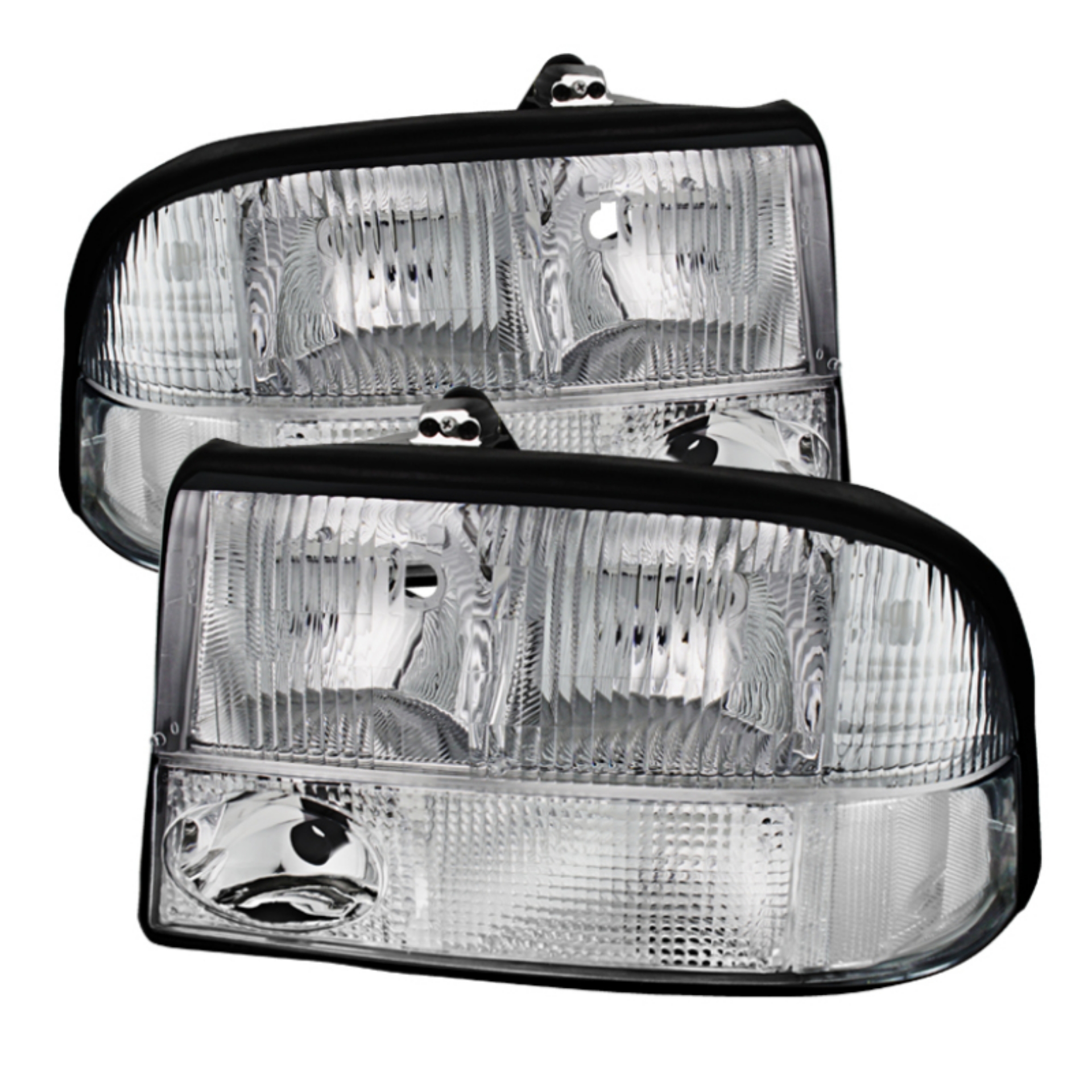 Picture of xTune Oldsmobile Bravada 98-01 Crystal Headlights Chrome HD-JH-GS1598-AM-C