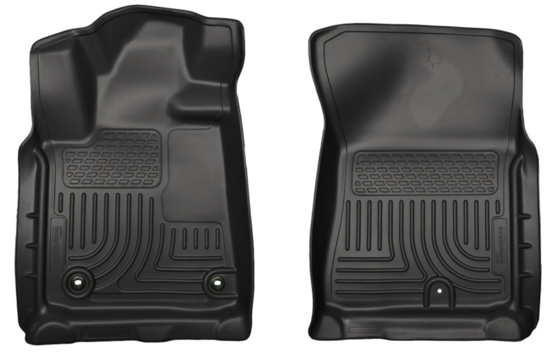 Picture of Husky Liners 2012 Toyota Tundra-Sequoia WeatherBeater Black Floor Liners
