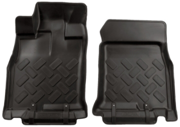Picture of Husky Liners 11-12 Toyota FJ Cruiser Classic Style Black Floor Liners Auto Trans
