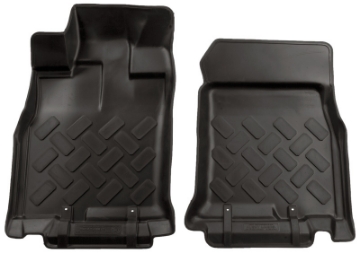Picture of Husky Liners 11-12 Toyota FJ Cruiser Classic Style Black Floor Liners Auto Trans