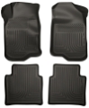 Picture of Husky Liners 08-12 Chevy Malibu-07-09 Saturn Aura WeatherBeater Combo Black Floor Liners