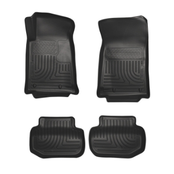 Picture of Husky Liners 10-12 Chevrolet Camaro WeatherBeater Combo Black Floor Liners