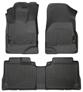 Picture of Husky Liners 10-12 Chevy Equinox-GMC Terrain WeatherBeater Combo Black Floor Liners