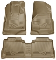 Picture of Husky Liners 09-12 Ford Escape-Mazda Tribute Base-Hybrid WeatherBeater Combo Tan Floor Liners