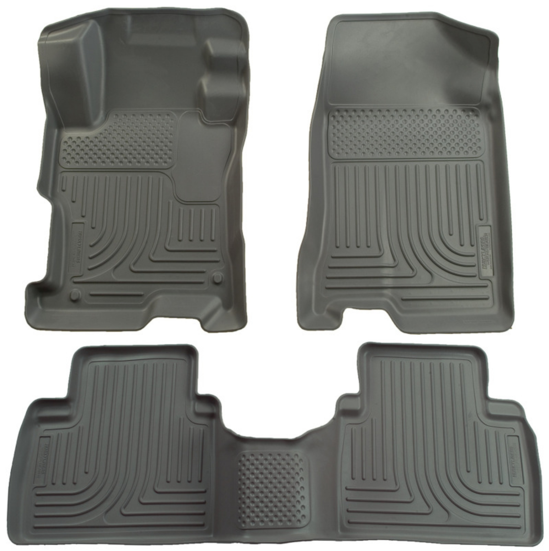 Picture of Husky Liners 06-11 Honda Civic 4DR WeatherBeater Combo Gray Floor Liners